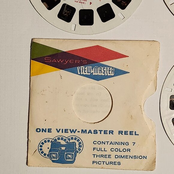 RETRO Disney Pixar The Incredibles Movie Scenes View Master Reels Lot of 3 - Picture 3 of 6